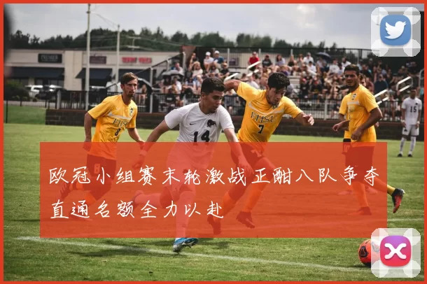 欧冠小组赛末轮激战正酣八队争夺直通名额全力以赴